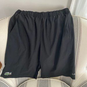 Lacoste Black Men's Tennis Sports Shorts Sz 4 M